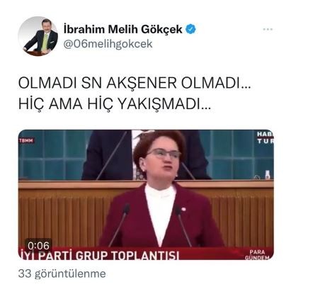 Şehit ağabeyine 'yavşak' diyen Meral Akşener’e tepkiler çığ gibi!